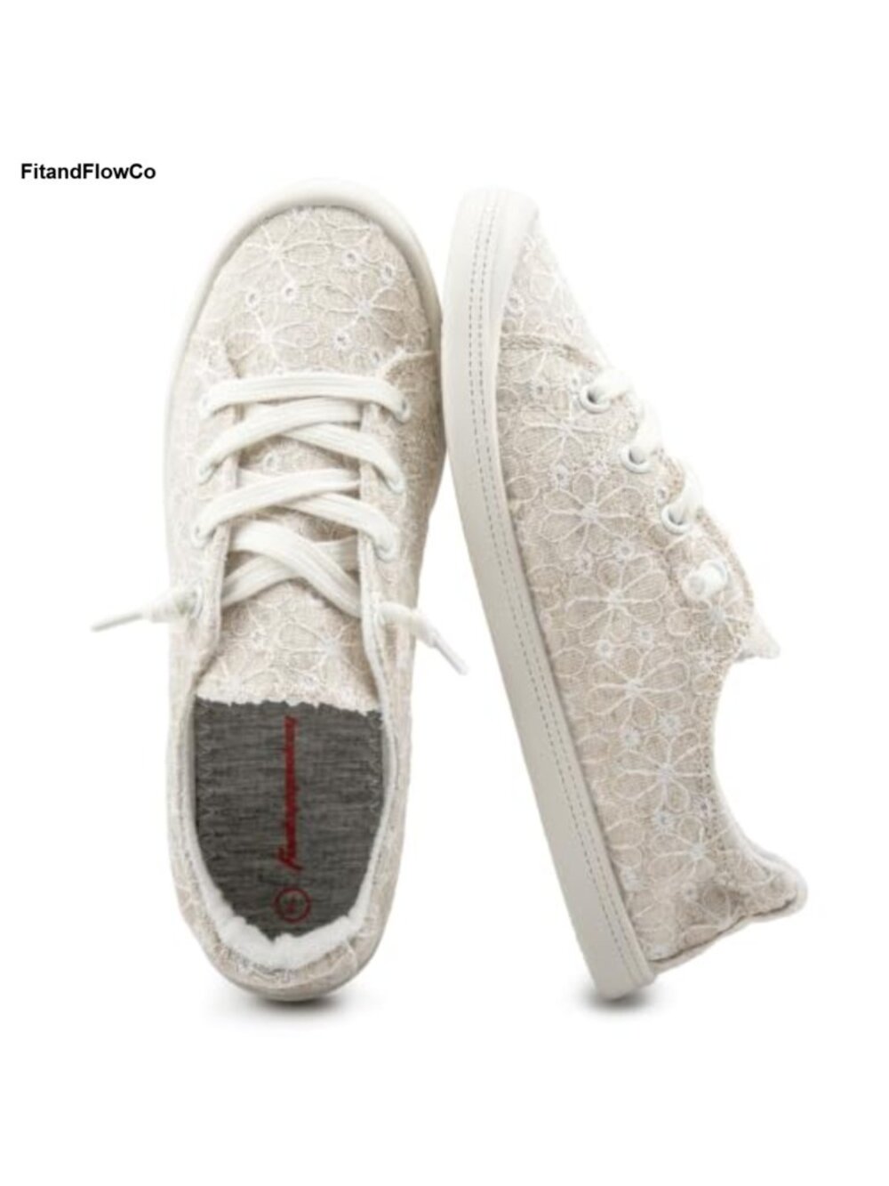 Women's Canvas Slip-On Sneakers Low Top Casual Tennis Shoes